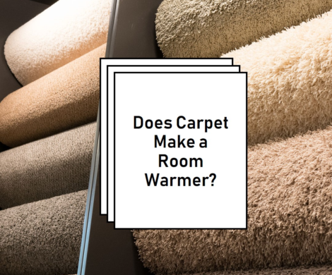 does carpet make a room warmer