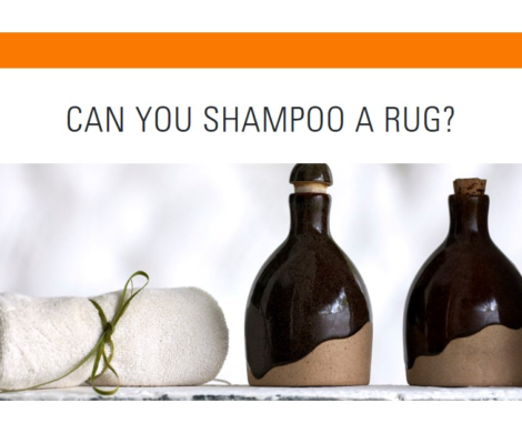 can you shampoo a rug?